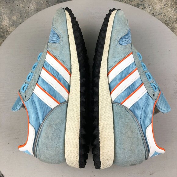 Adidas Mens Size 8.5 Robert Brooks x Silverbirch SPZL Clear Blue Sneakers BD7921 - Picture 8 of 12